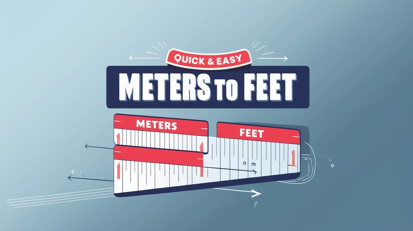 Meter to Foot Calculator